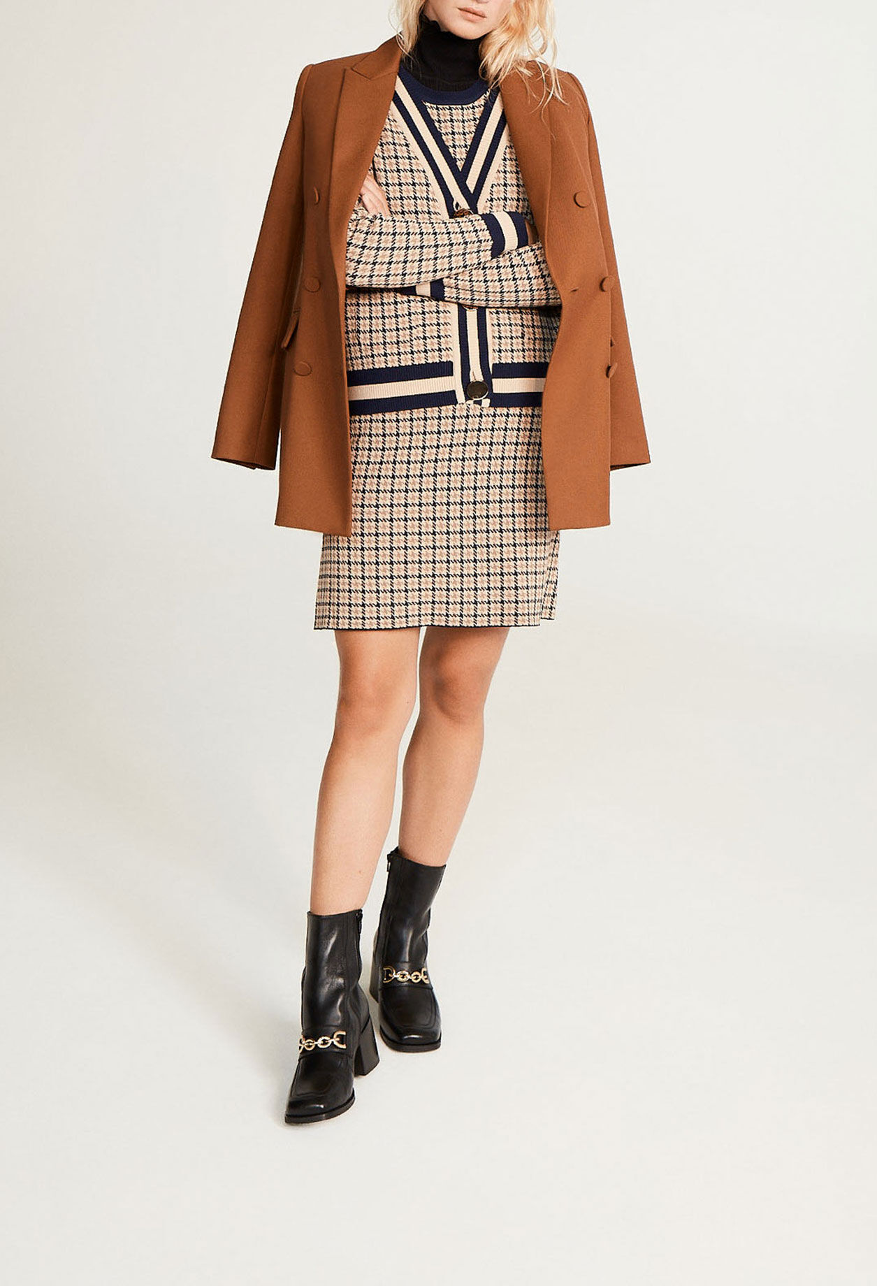 Houndstooth cardigan Houndstooth cardigan