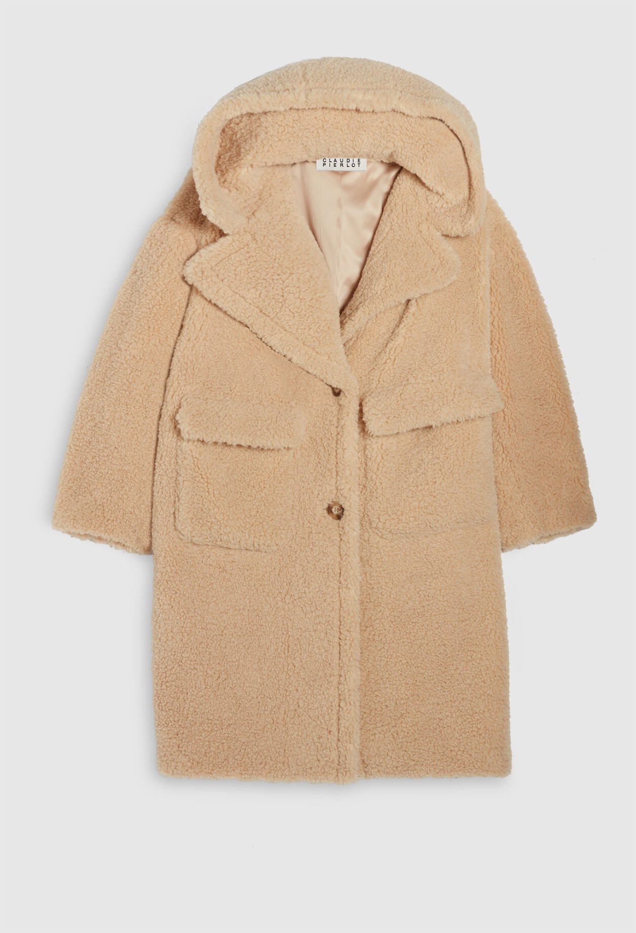 Mid-length hooded coat Mid-length hooded coat