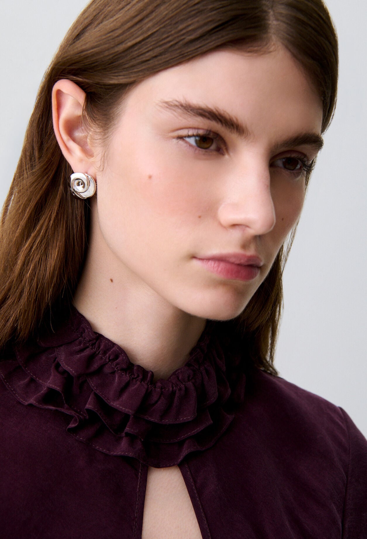 Claudie silver earrings