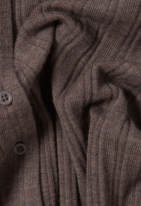 Pleated Midi Skirt with Buttons