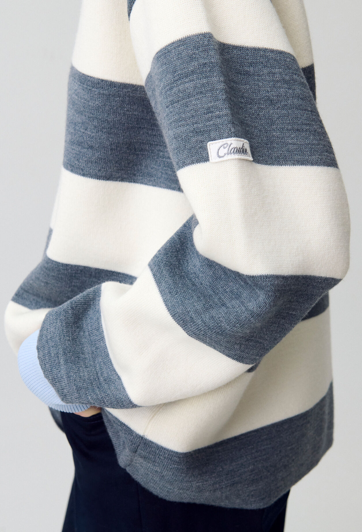 Striped Polo Jumper Striped Polo Jumper