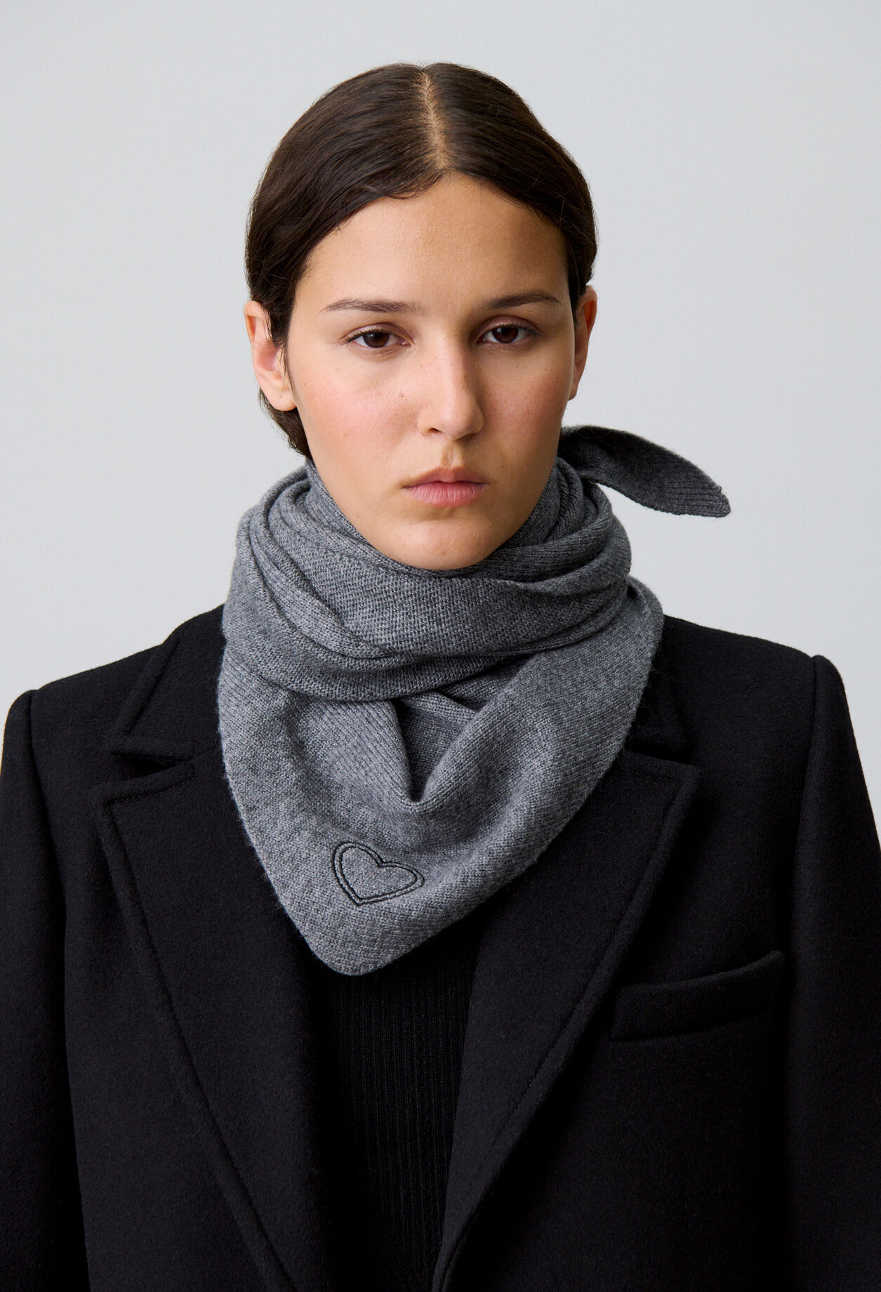 Wool and cashmere scarf Wool and cashmere scarf