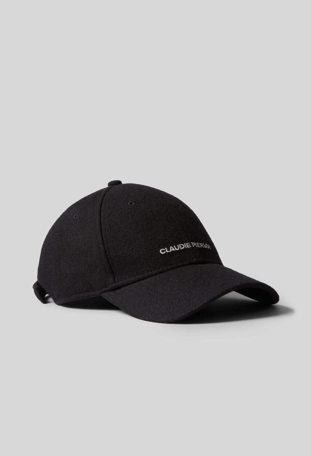 Black Claudie Pierlot logo cap