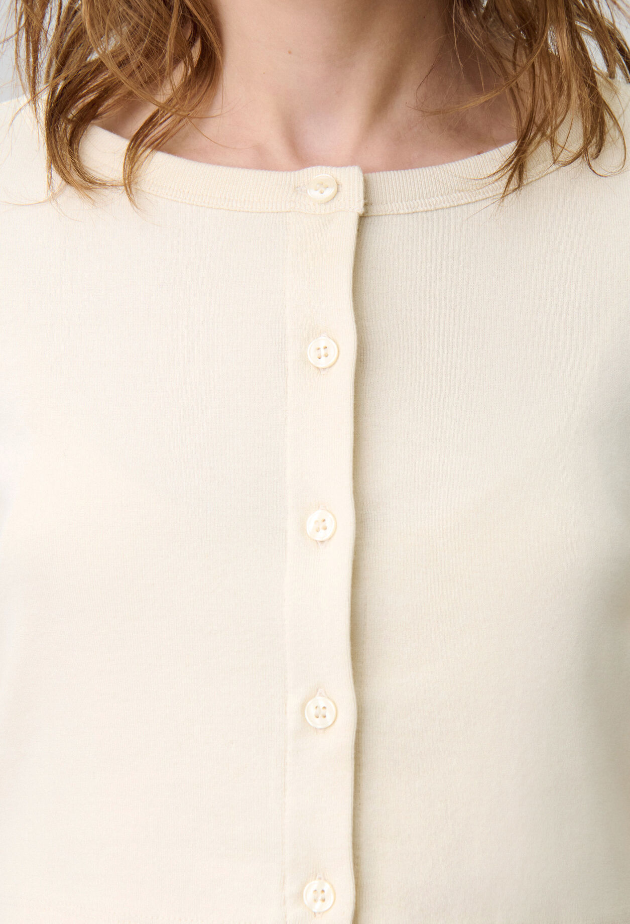 Cotton Cardigan T-Shirt Set Cotton Cardigan T-Shirt Set