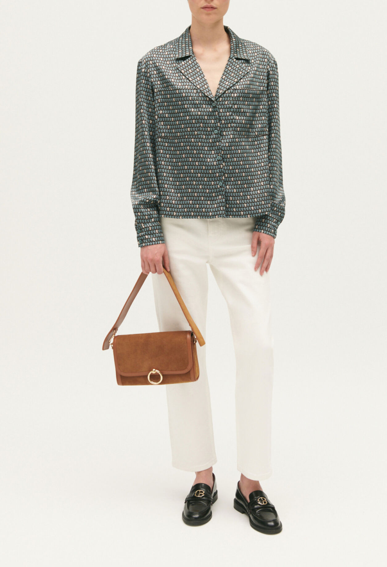 Floaty patterned shirt