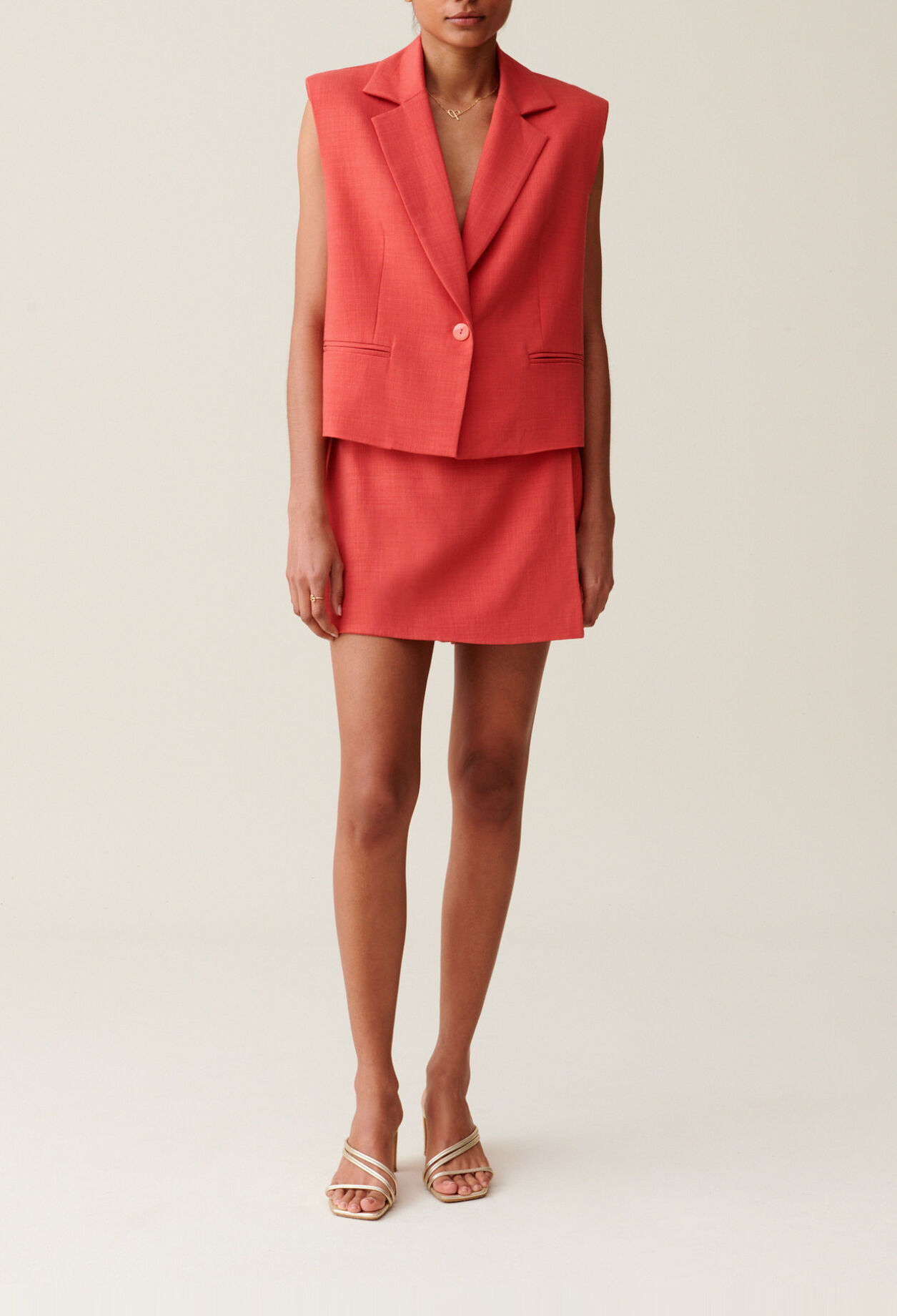 Terracotta Tailored Jacket