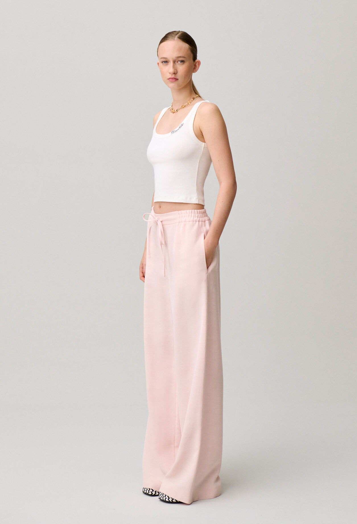 Claudie cotton tank top