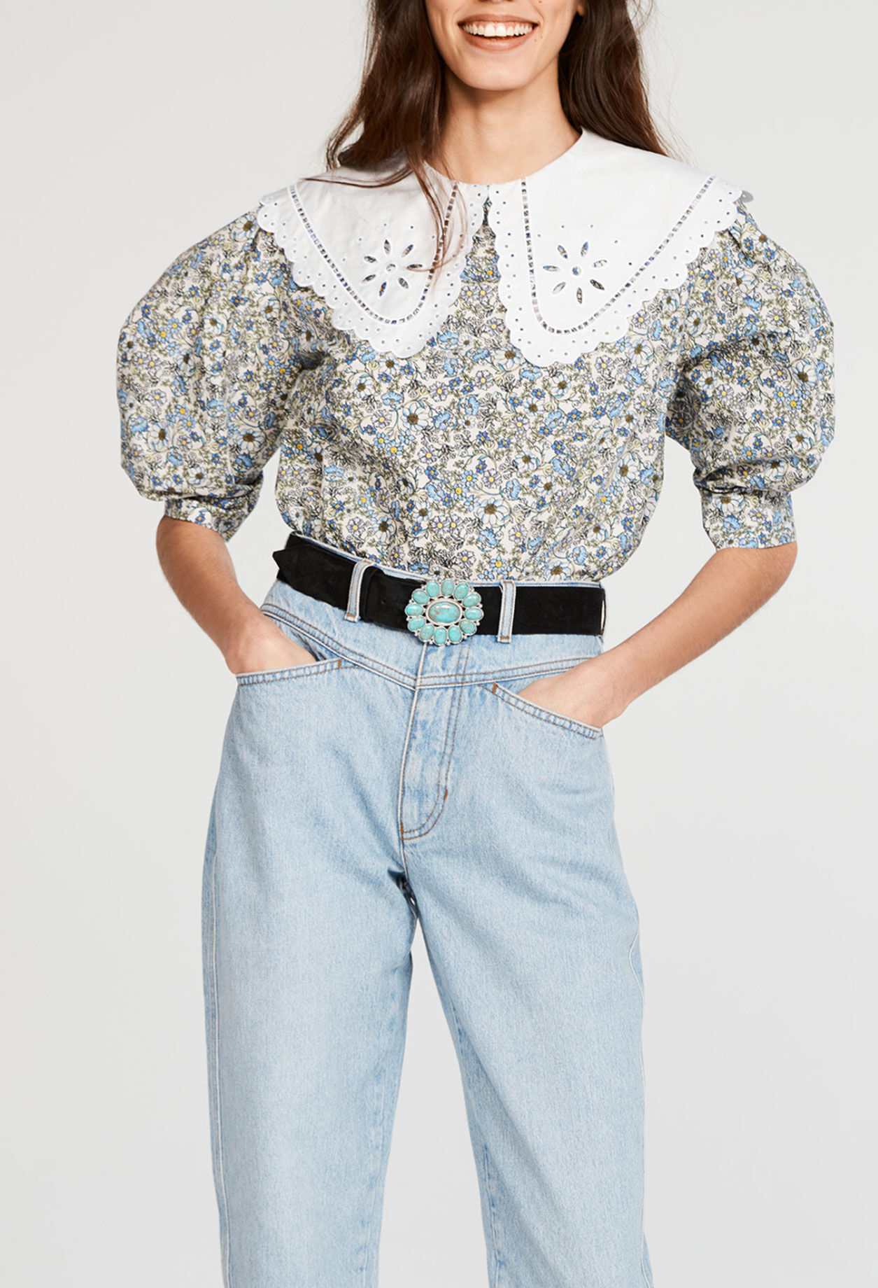 Floral blouse Floral blouse