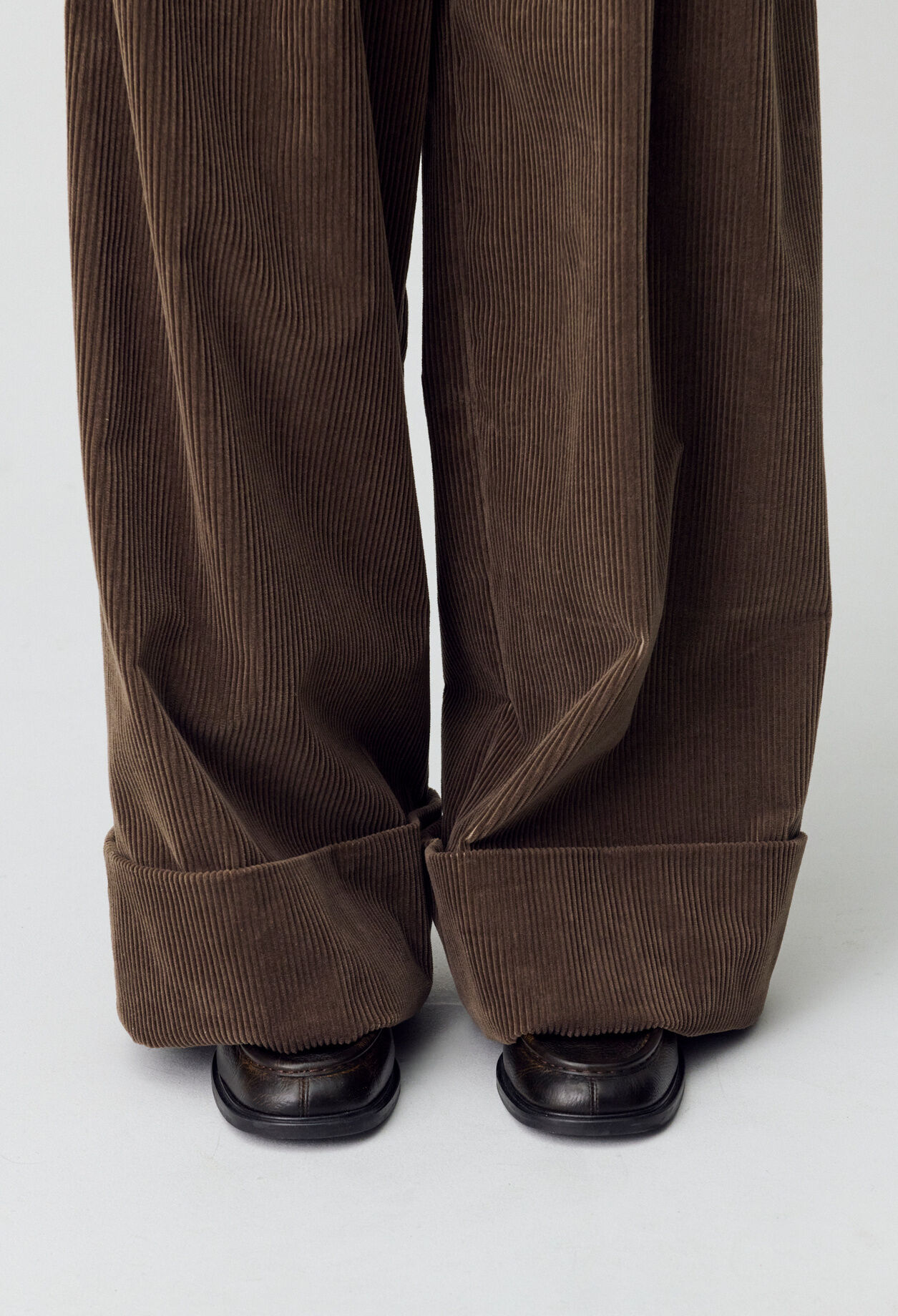 Wide-Leg Velvet Trousers Wide-Leg Velvet Trousers
