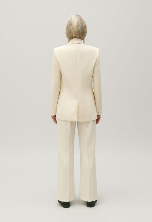 Ivory suit jacket