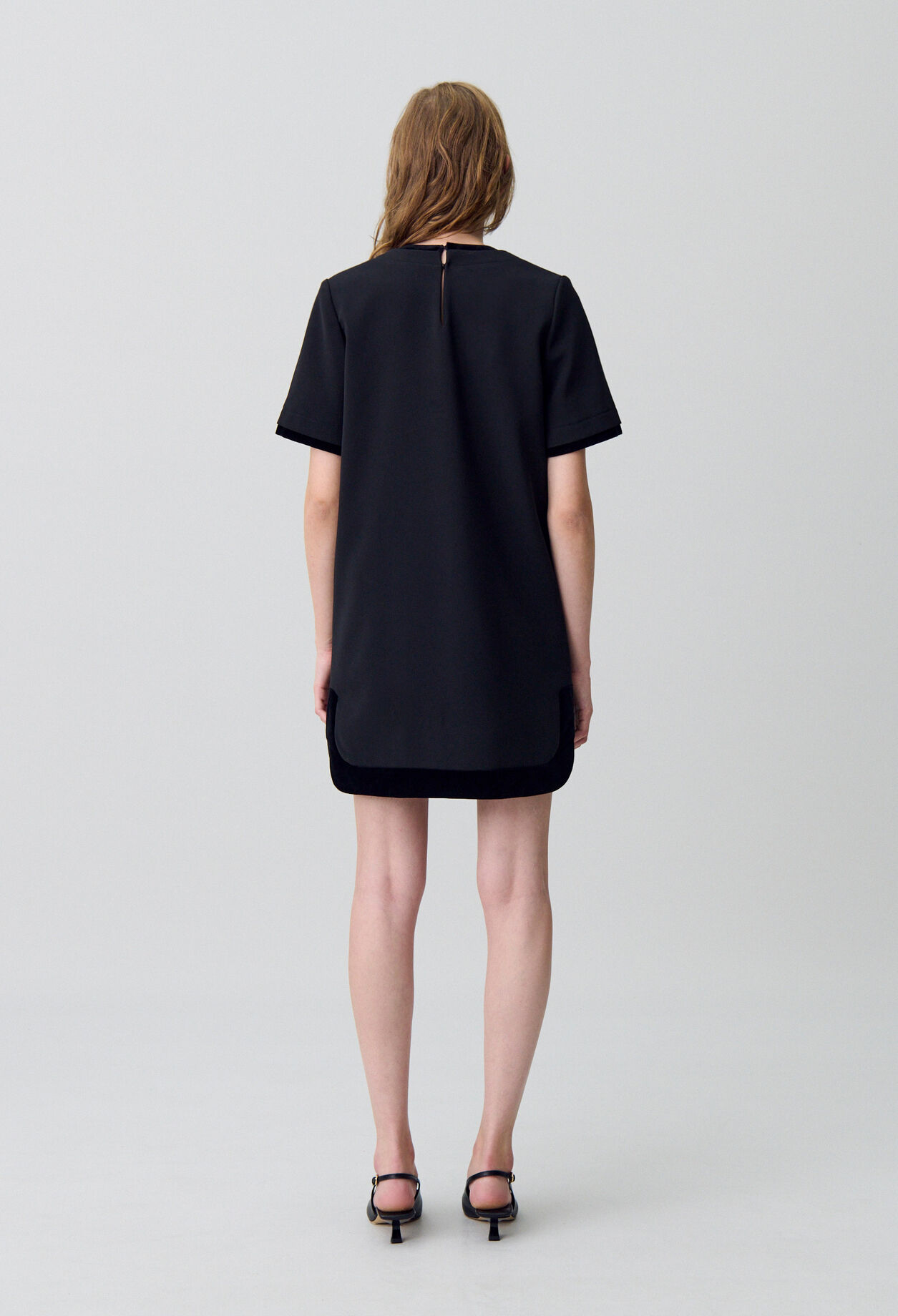 Short velvet dress Short velvet dress