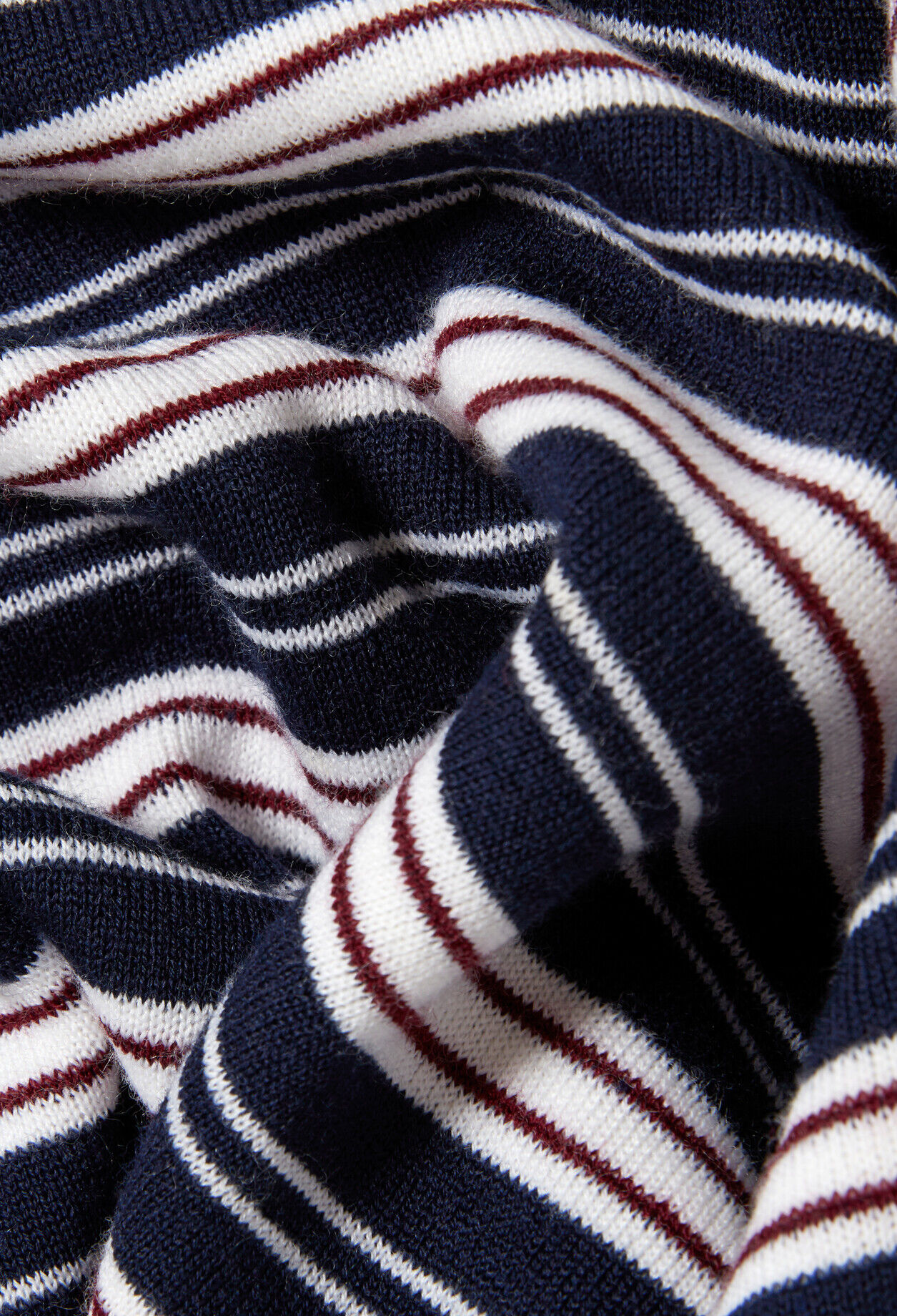 Fine Knit Striped Top Fine Knit Striped Top