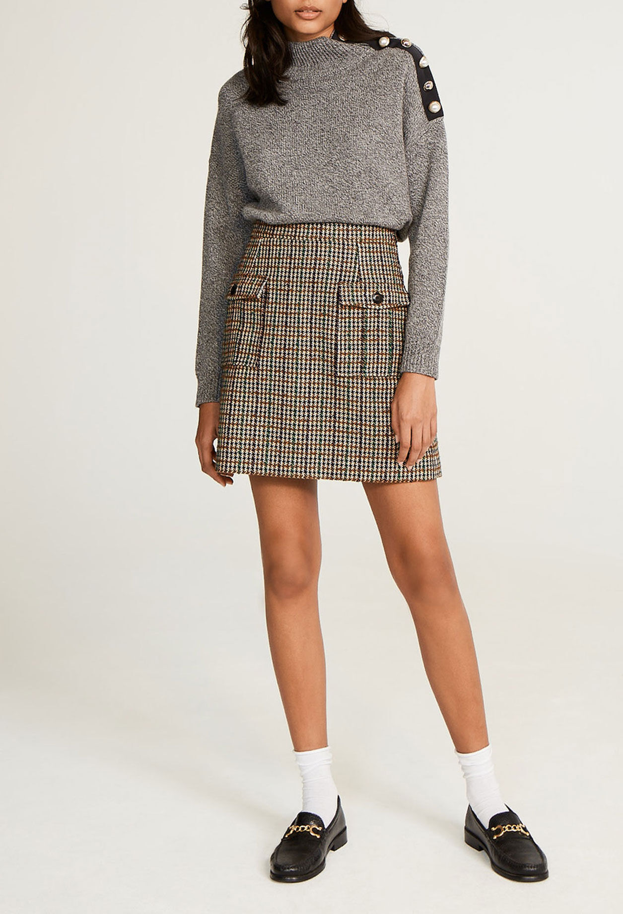 Tweed skirt