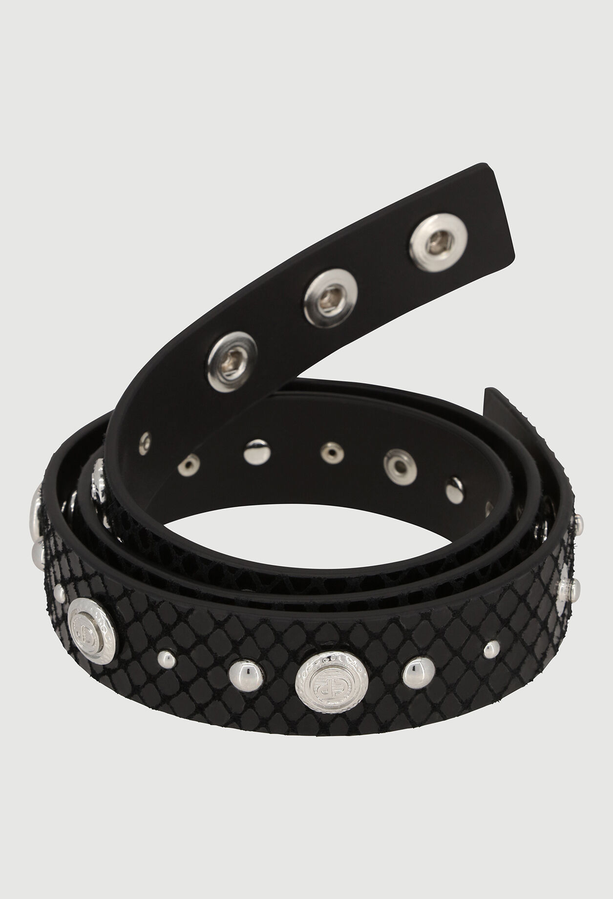 Metal and leather belt Metal and leather belt