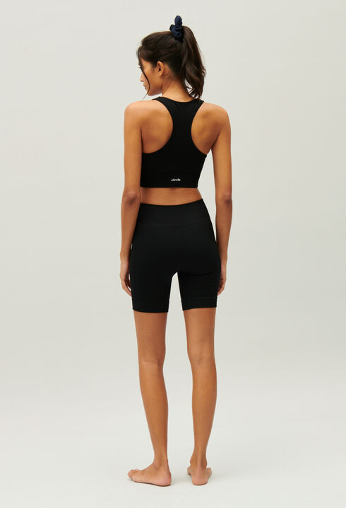 Claudie x Circle Black sports shorts
