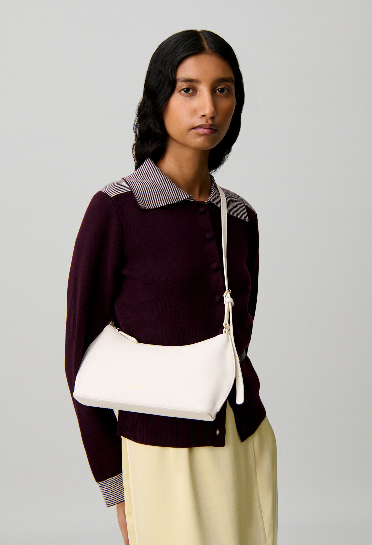 Soft smooth leather bag