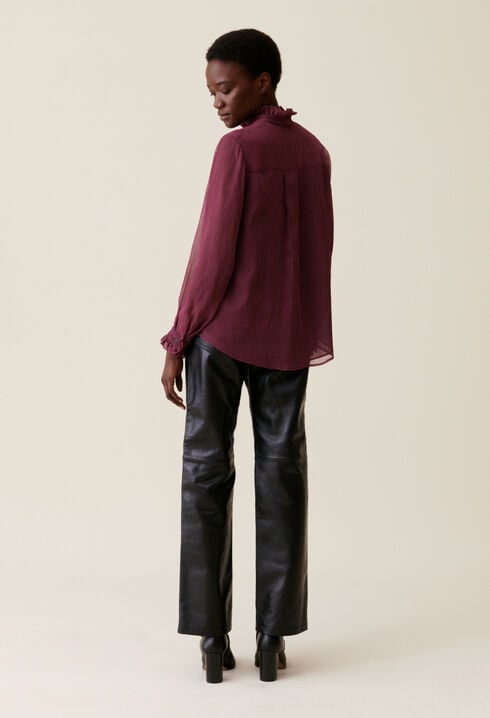 Flowy Checkered Shirt