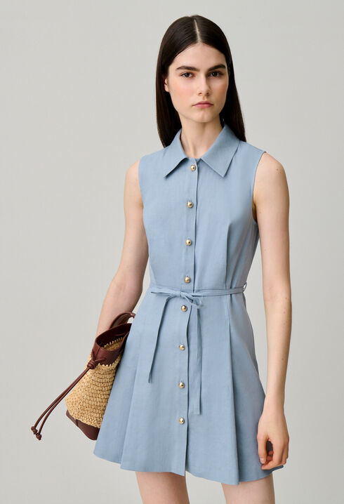 Sleeveless short dress