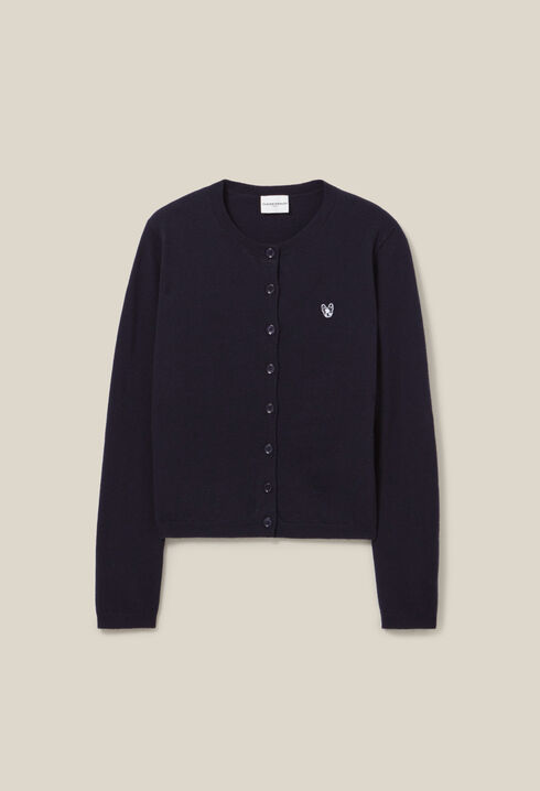 Toto Jean Wool Cardigan