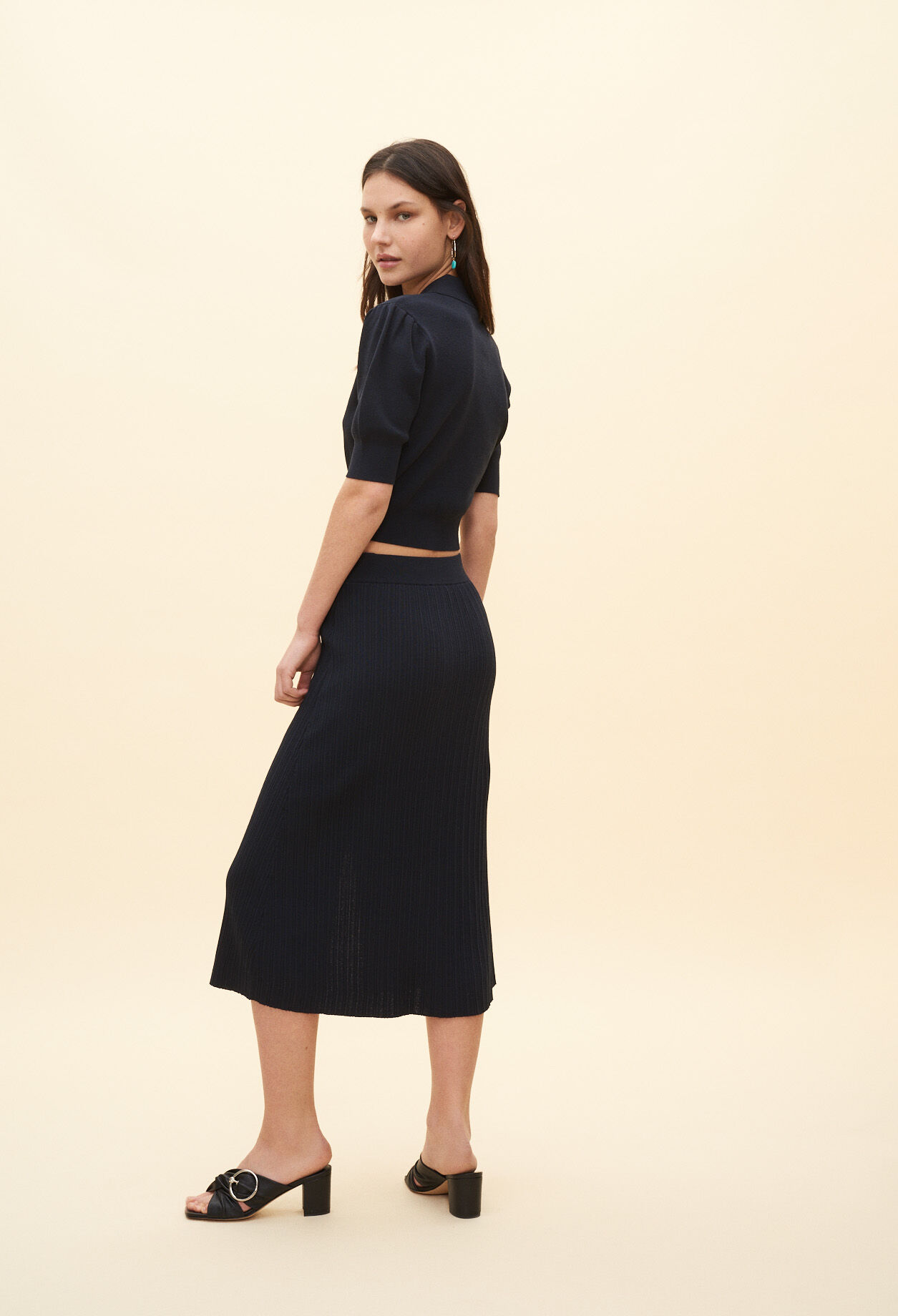 Long pleated skirt Long pleated skirt