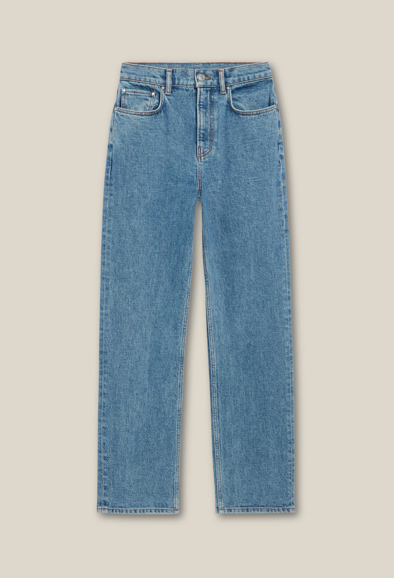 Toto Slim 7/8 jeans faded blue Toto Slim 7/8 jeans faded blue