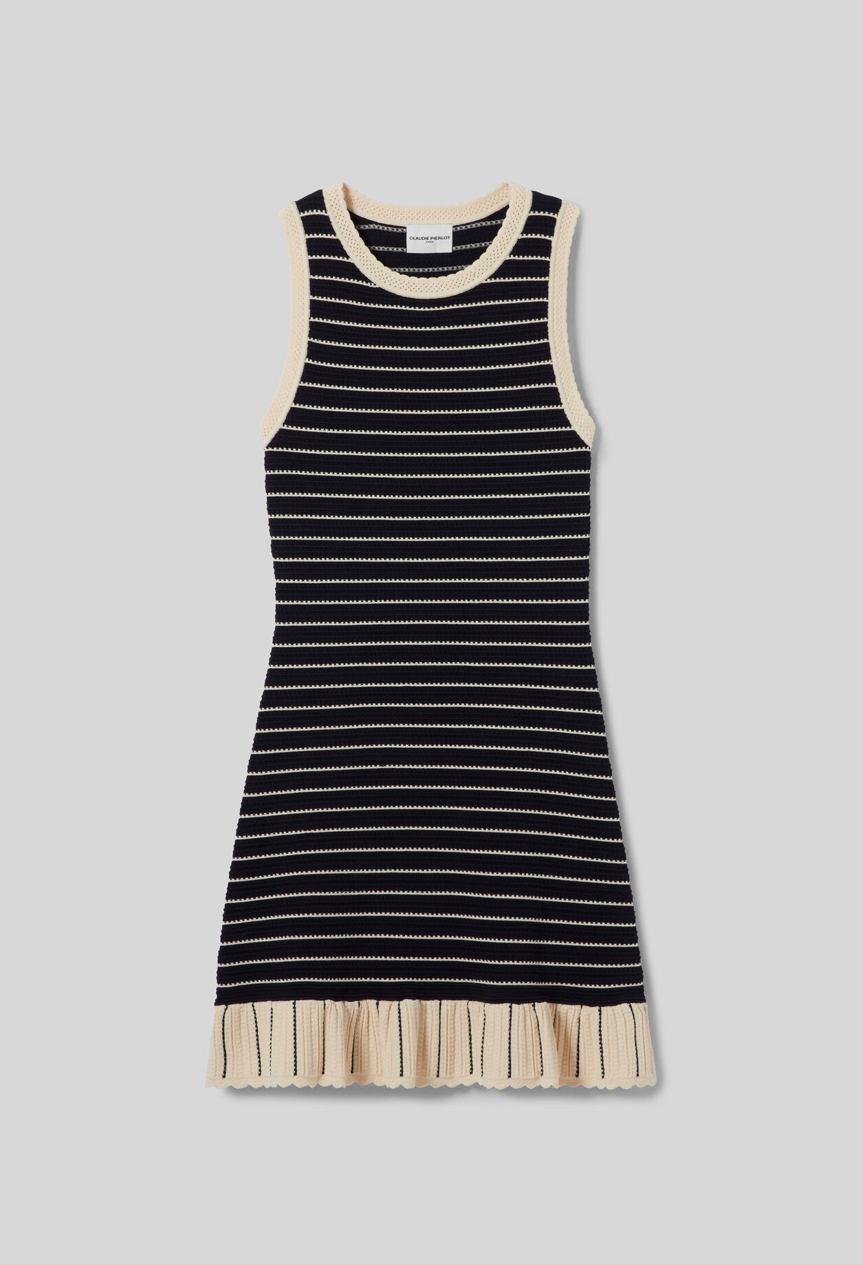 Short striped dress