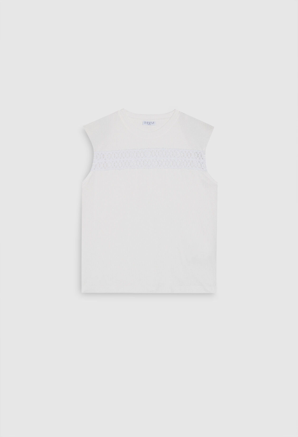 T-shirt coton sans manche