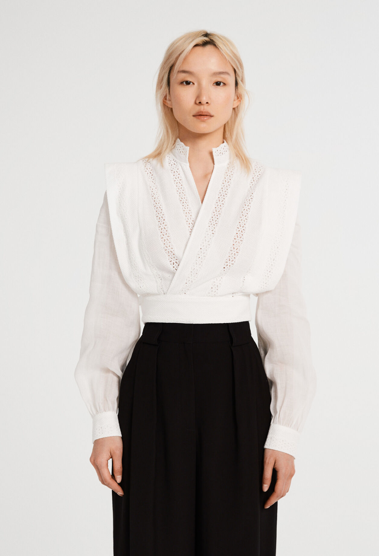 Wrap-over top Wrap-over top