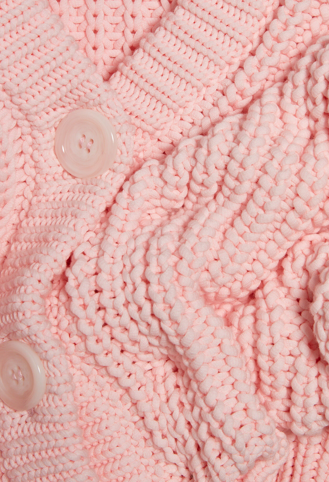 Ribbed-knit cardigan