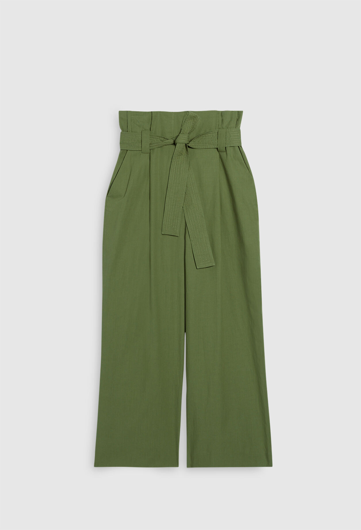Organic cotton flared trousers Organic cotton flared trousers