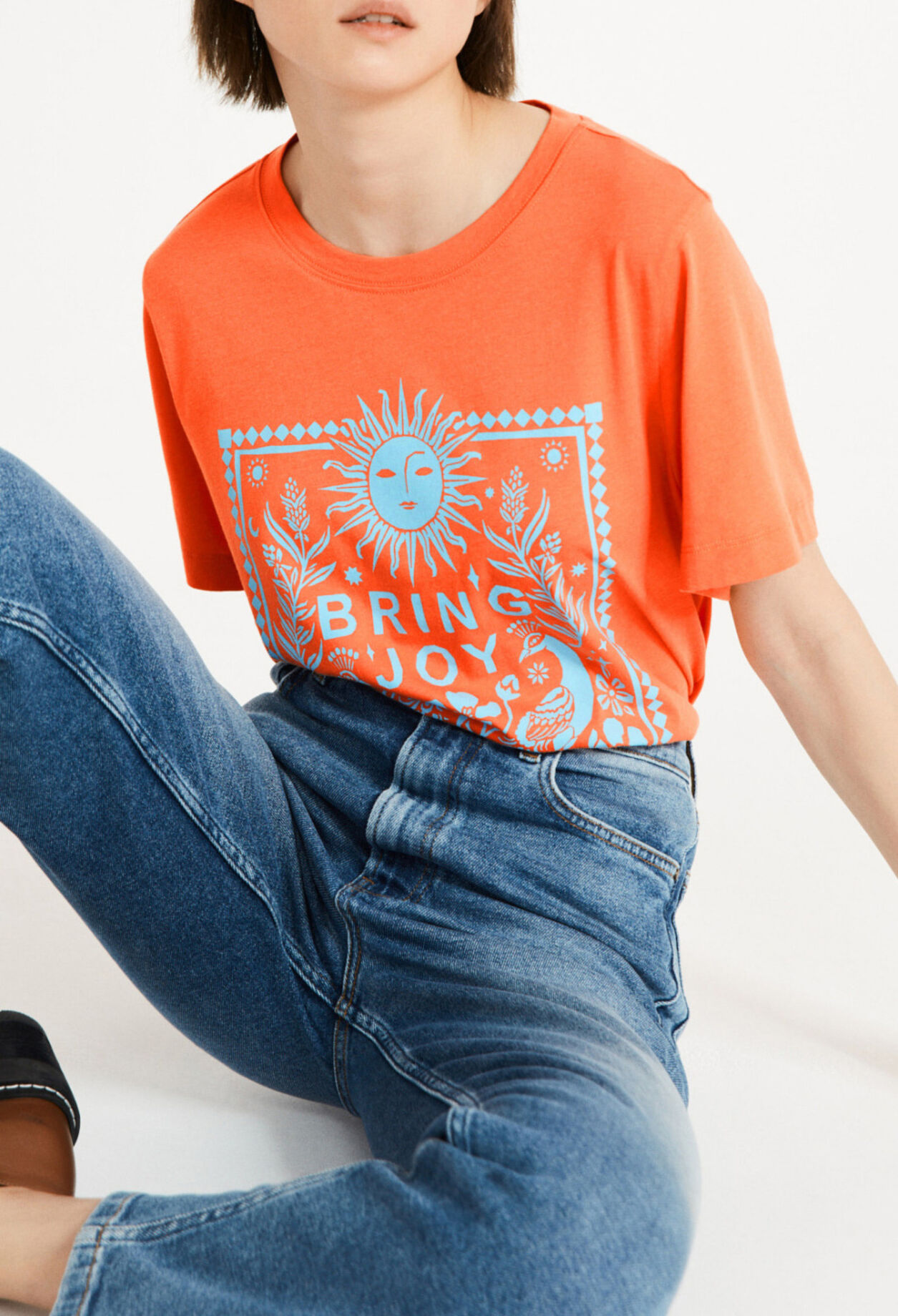 Screen-printed t-shirt