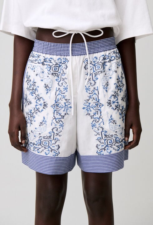 Striped shorts