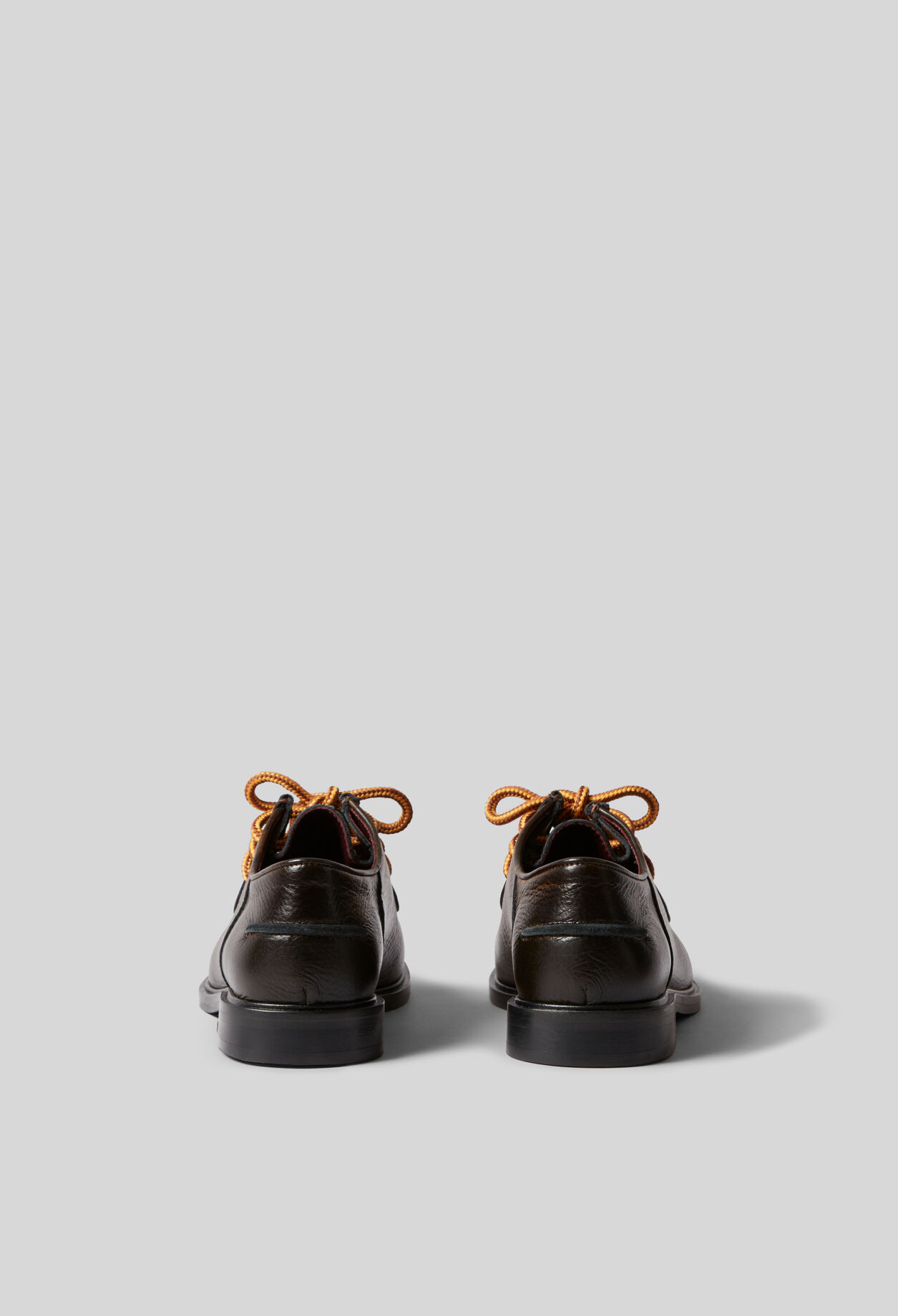 Grained Leather Derby Shoes Grained Leather Derby Shoes