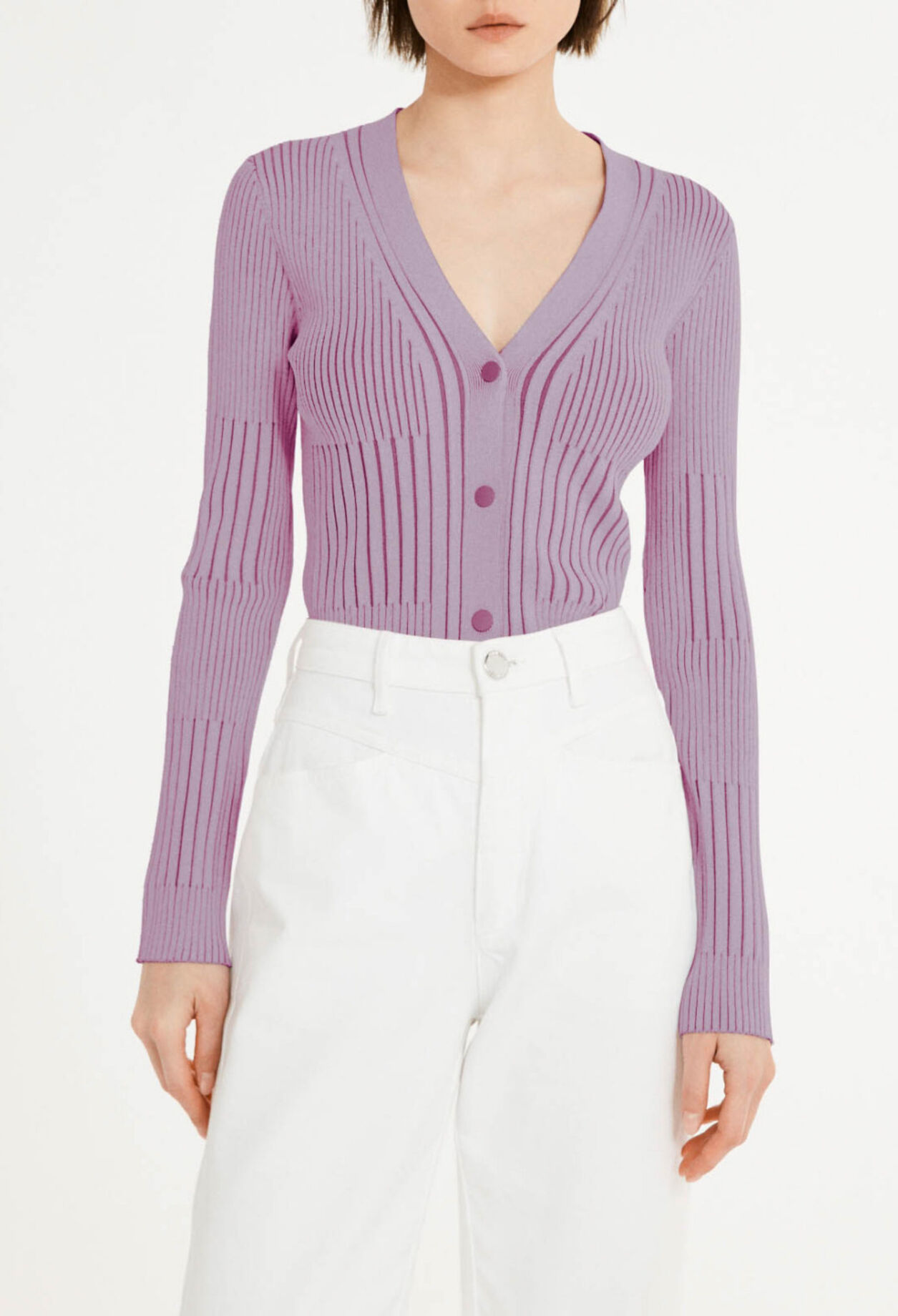 Two-tone cardigan Two-tone cardigan