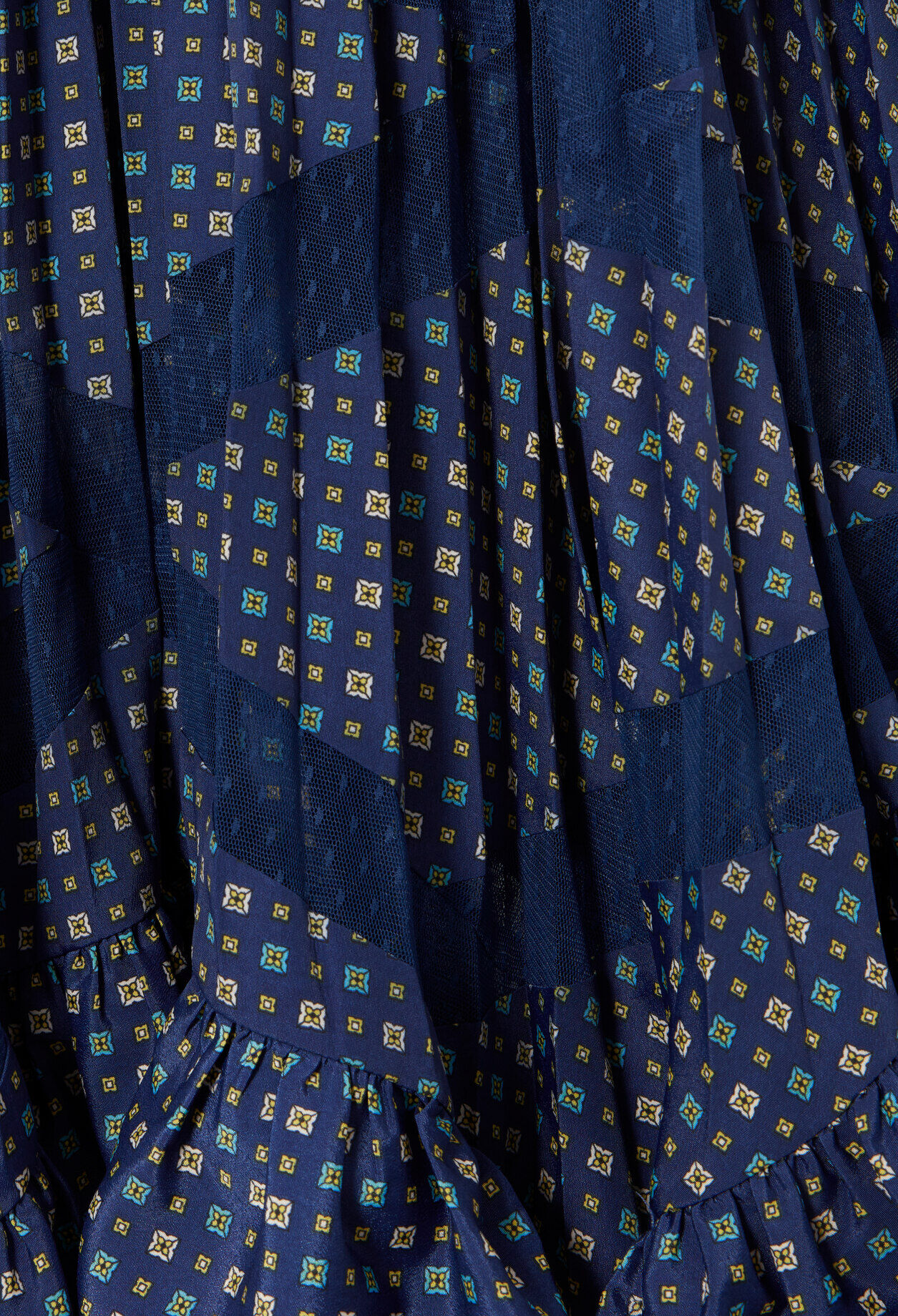 Printed Pleated Maxi Skirt Printed Pleated Maxi Skirt