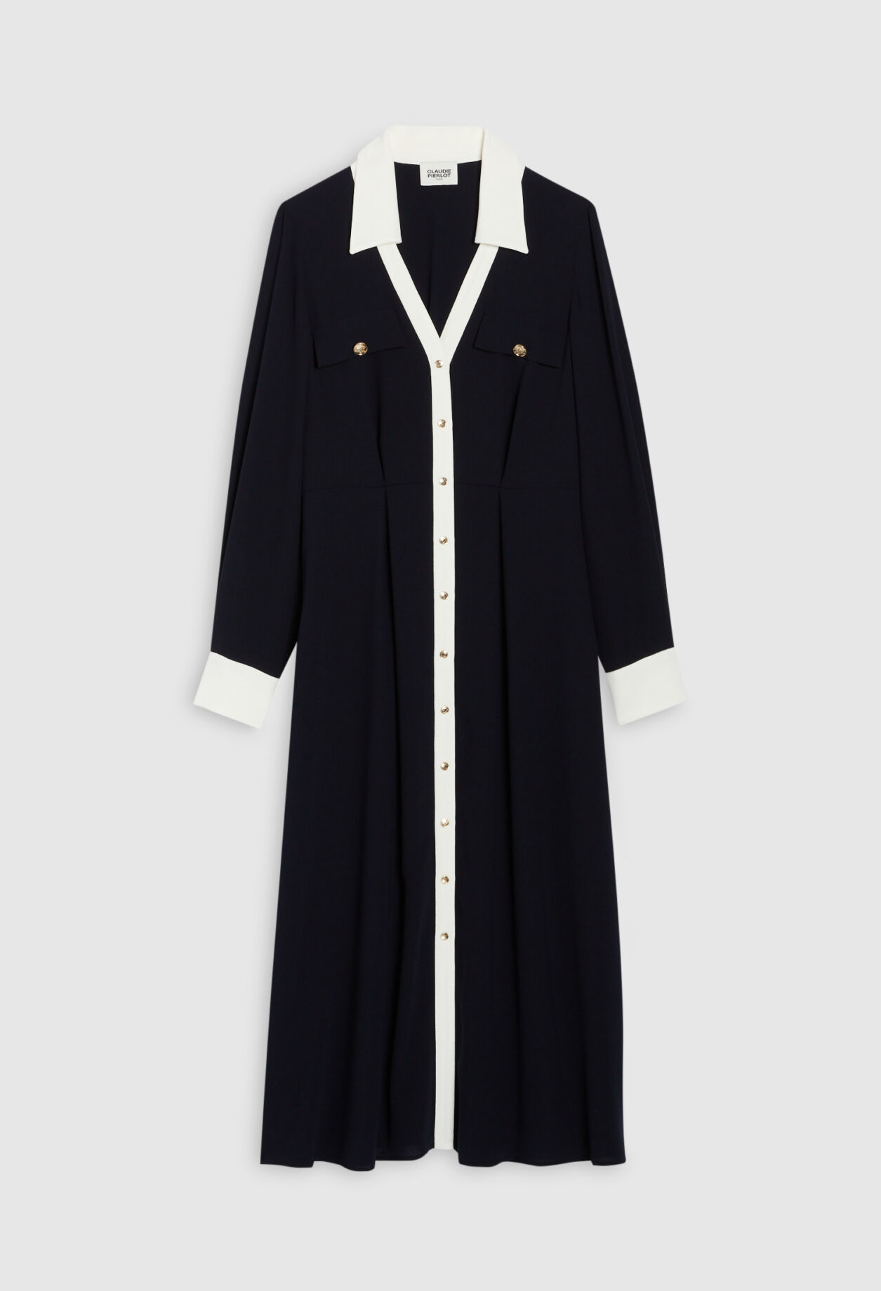 Navy blue mid-length dress Navy blue mid-length dress