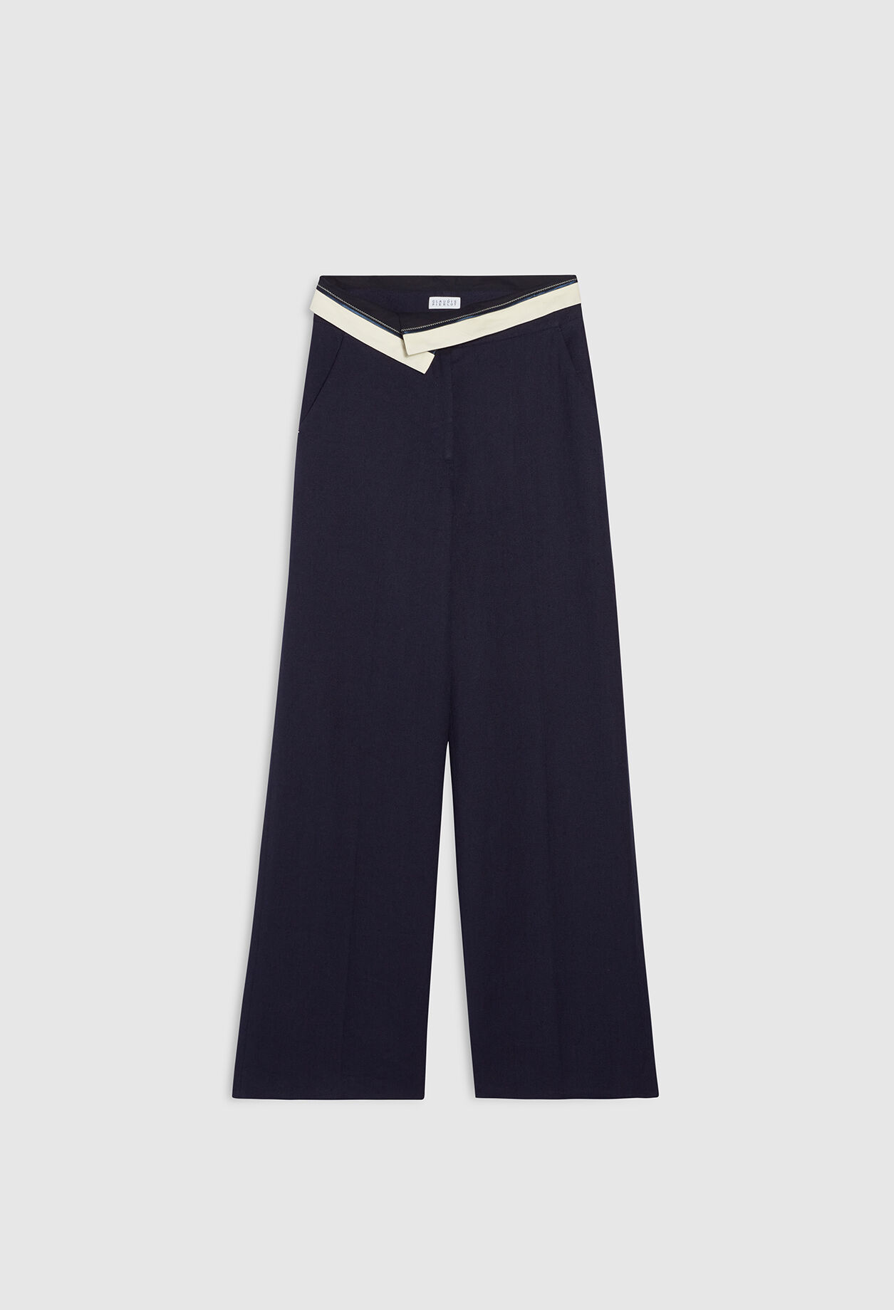 High-rise trousers
