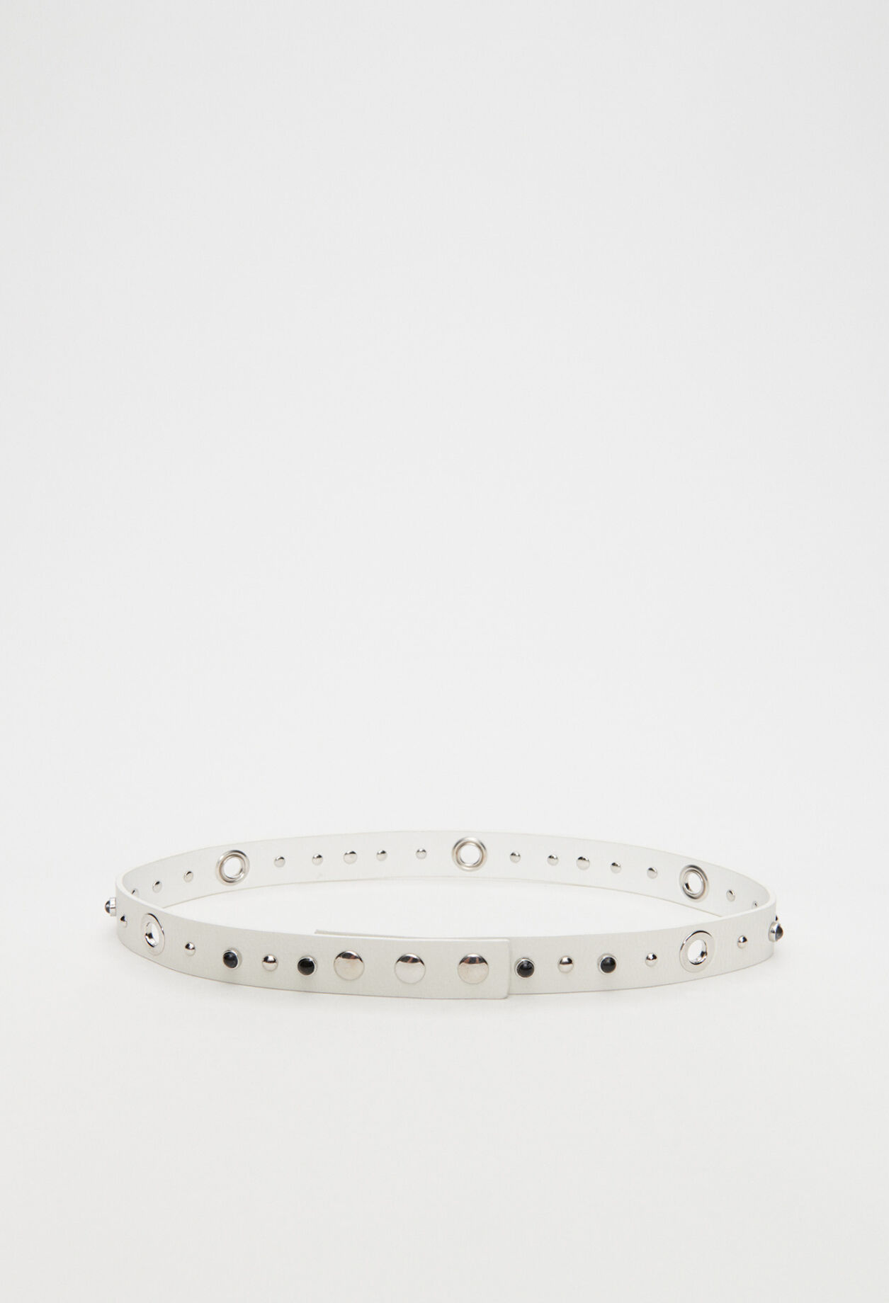 Eco-friendly leather studded belt Eco-friendly leather studded belt