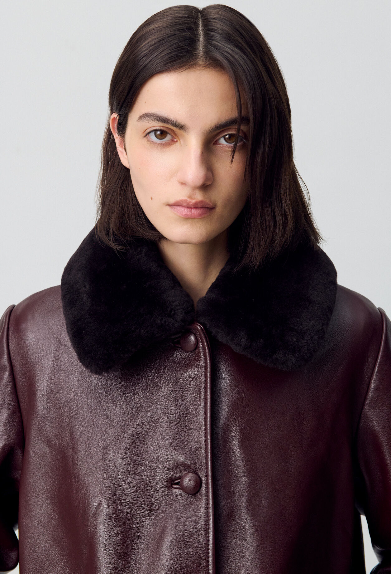 Oversized Leather Jacket Oversized Leather Jacket