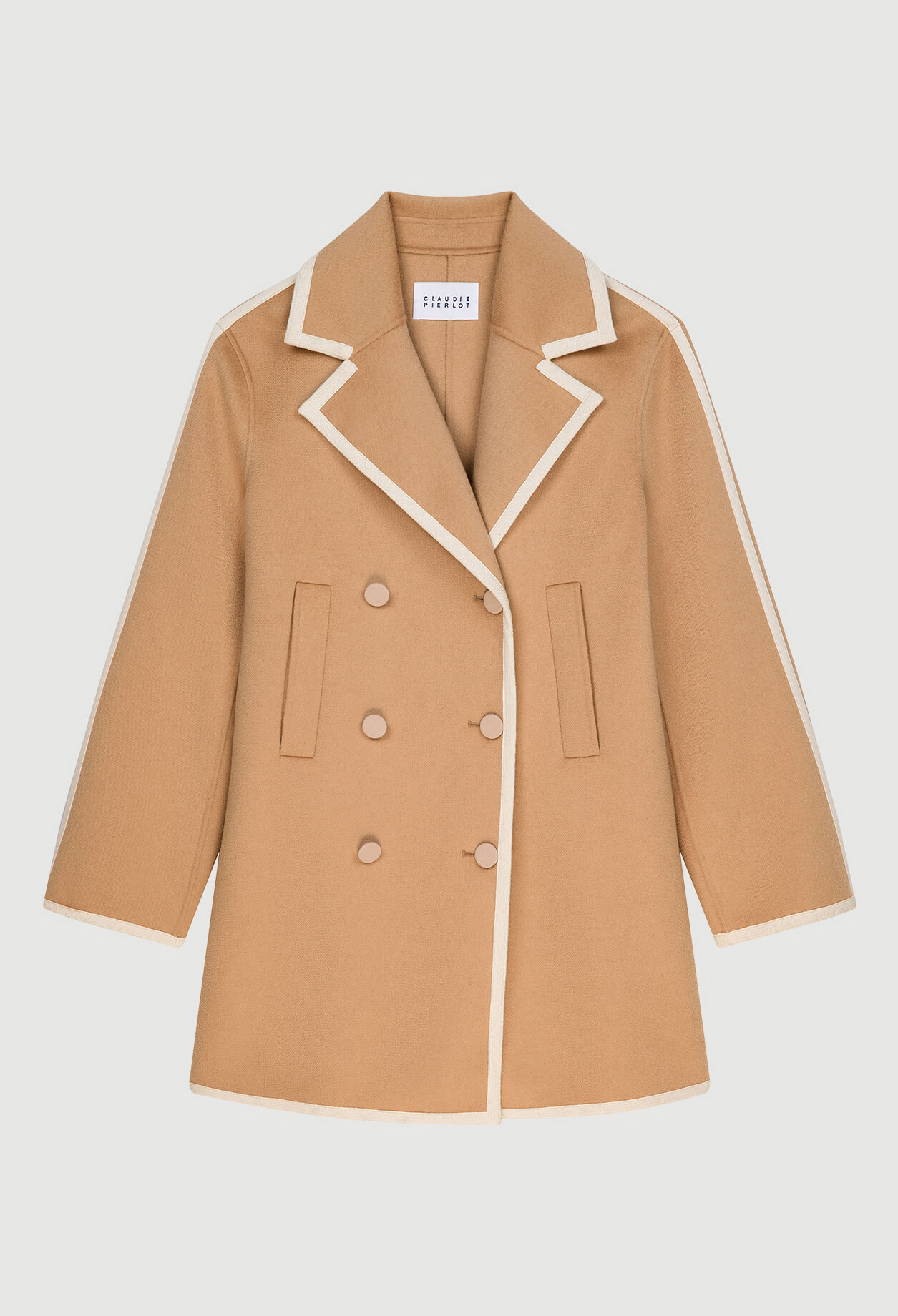 Cross-fastening sailor jacket Cross-fastening sailor jacket