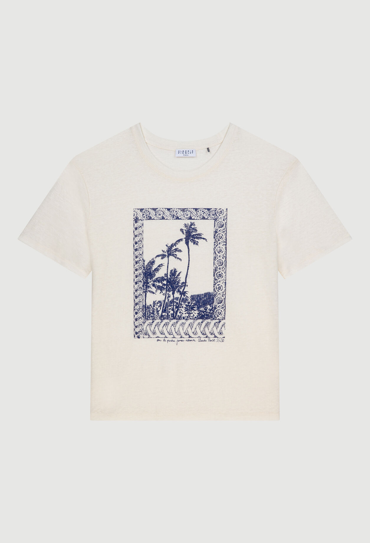 Palm print T-shirt
