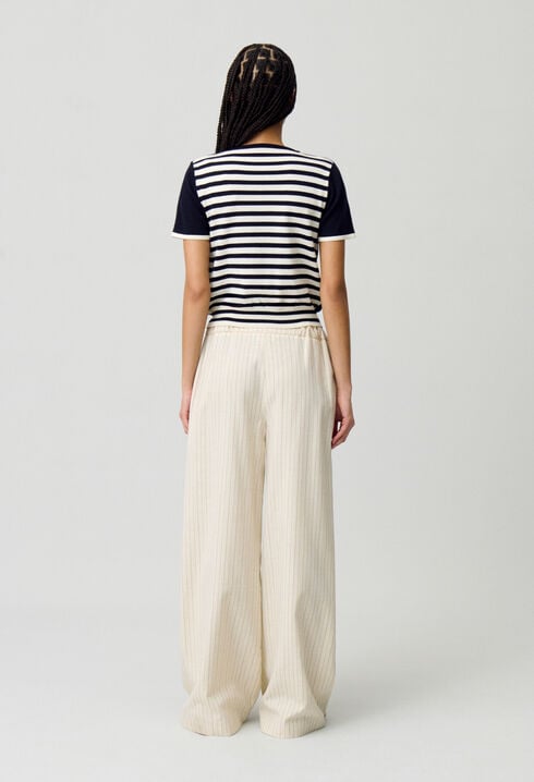 Short Striped Jumper