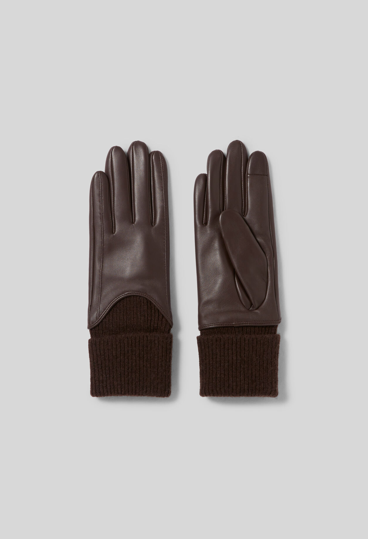 Leather and mesh gloves Leather and mesh gloves