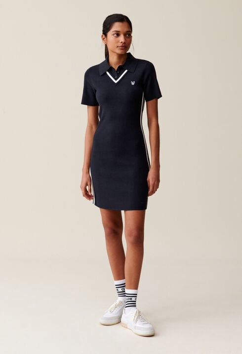 Slim Short Jean Dress Toto