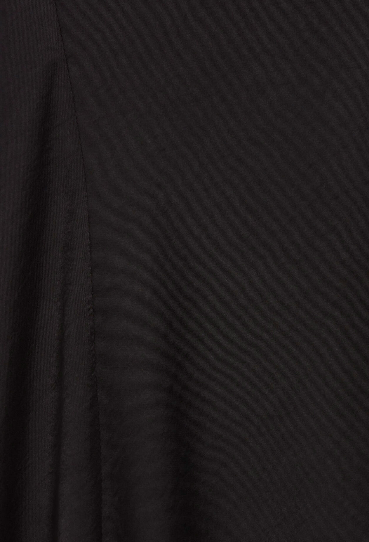 Black midi babydoll dress 