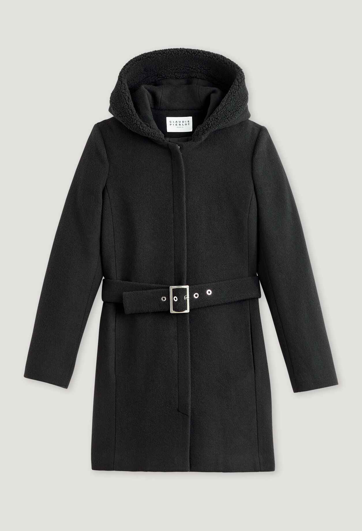 Belted wool and cashmere coat Belted wool and cashmere coat