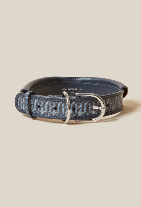 Monogrammed CP dog collar