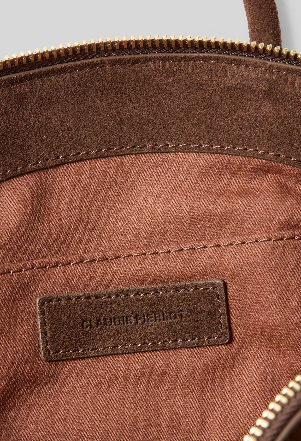 Soft suede handbag