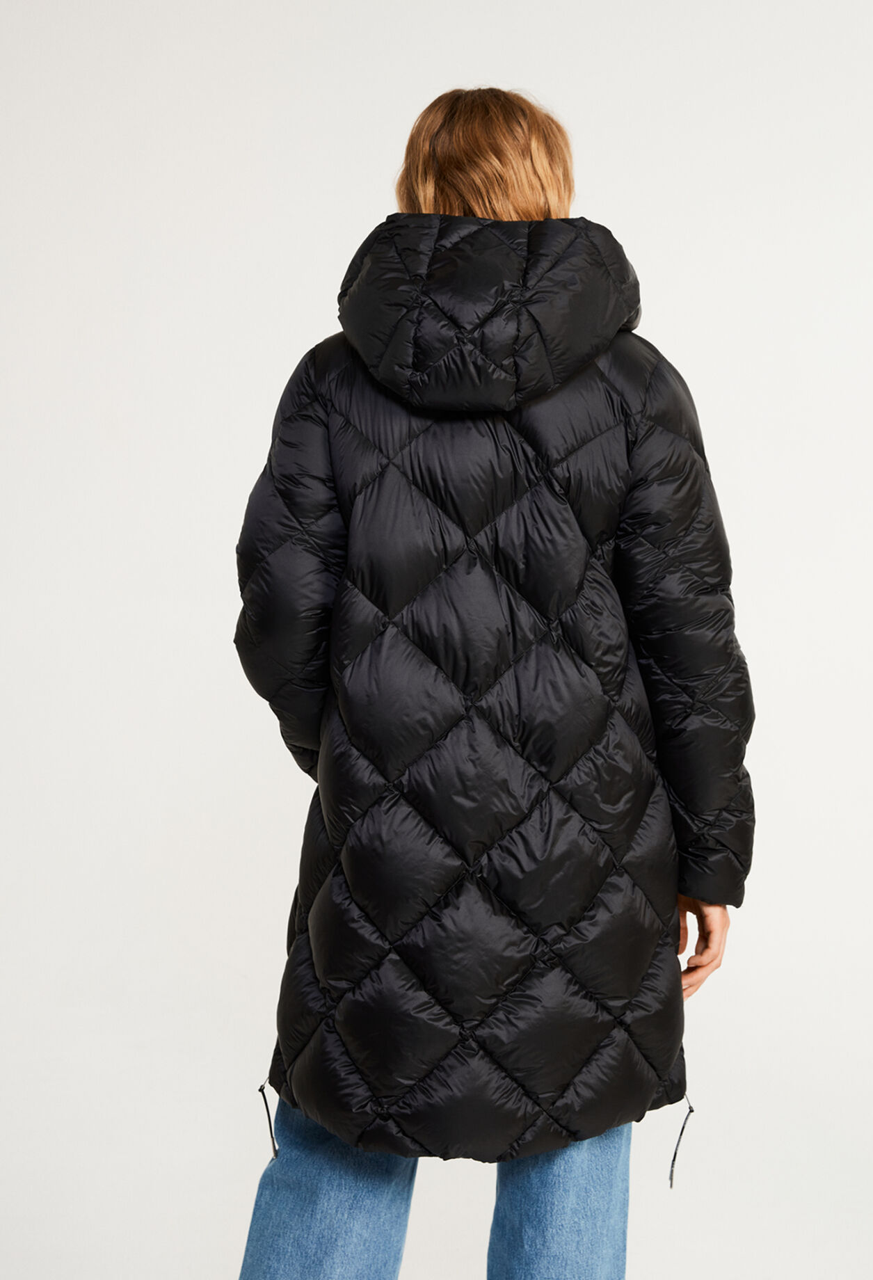 Long jacket made from recycled polyester Long jacket made from recycled polyester