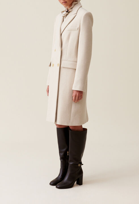Classic Straight Mid-Length Coat